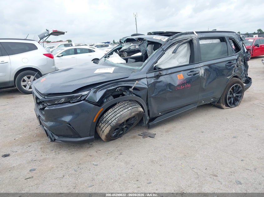 2025 Honda Cr-v VIN 7FARS6H82SE054133 IAAI salvage auction — BIO HAZARD, Salvage Title, sold $225 on 2026-07-21 (photo 2)