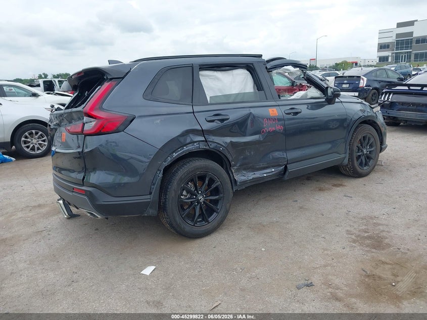 2025 Honda Cr-v VIN 7FARS6H82SE054133 IAAI salvage auction — BIO HAZARD, Salvage Title, sold $225 on 2026-07-21 (photo 4)