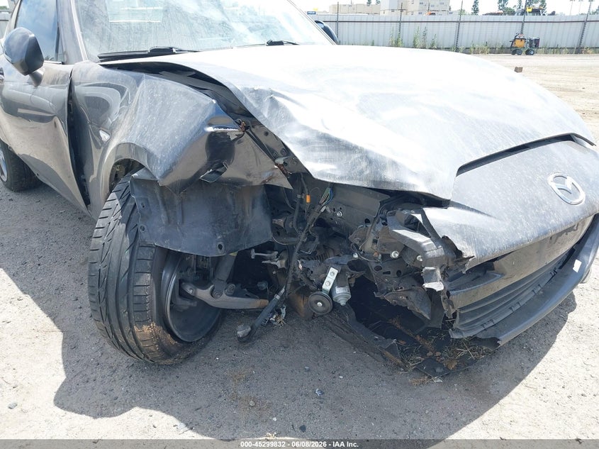 2023 Mazda Mx-5 VIN JM1NDAM79P0556955 IAAI salvage auction — FRONT END, Wait Title, sold $4,550 on 2026-09-30 (photo 6)