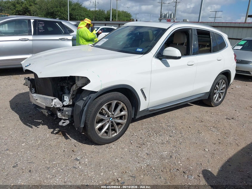 2019 BMW X3 VIN 5UXTR9C5XKLP84427 IAAI salvage auction — FRONT END, Original (Texas), sold $5,200 on 2026-07-30 (photo 2)
