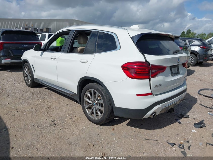 2019 BMW X3 VIN 5UXTR9C5XKLP84427 IAAI salvage auction — FRONT END, Original (Texas), sold $5,200 on 2026-07-30 (photo 3)