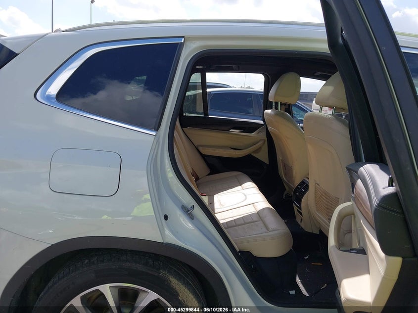 2019 BMW X3 VIN 5UXTR9C5XKLP84427 IAAI salvage auction — FRONT END, Original (Texas), sold $5,200 on 2026-07-30 (photo 8)