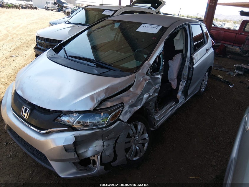 2016 Honda Fit VIN JHMGK5H51GX011479 IAAI salvage auction — LEFT SIDE, Salvage Title, sold $1,850 on 2026-07-07 (photo 2)