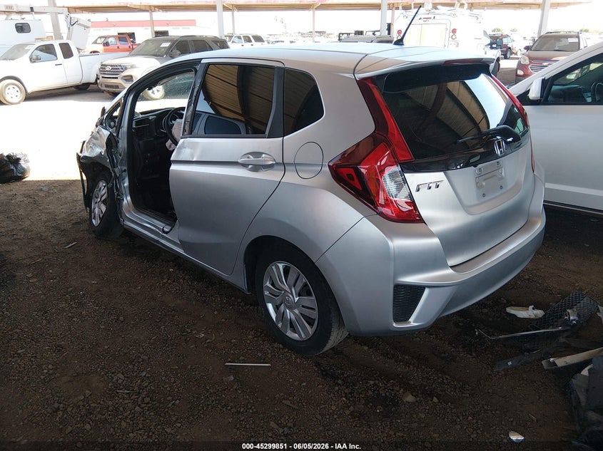 2016 Honda Fit VIN JHMGK5H51GX011479 IAAI salvage auction — LEFT SIDE, Salvage Title, sold $1,850 on 2026-07-07 (photo 3)