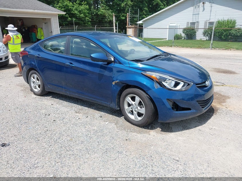 2015 Hyundai Elantra VIN KMHDH4AE8FU329828 IAAI salvage auction — RIGHT SIDE, Salvage (Ohio), sold $525 on 2026-07-20 (photo 1)
