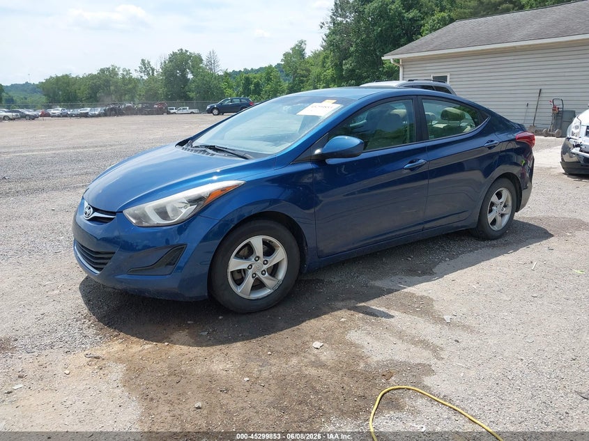 2015 Hyundai Elantra VIN KMHDH4AE8FU329828 IAAI salvage auction — RIGHT SIDE, Salvage (Ohio), sold $525 on 2026-07-20 (photo 2)