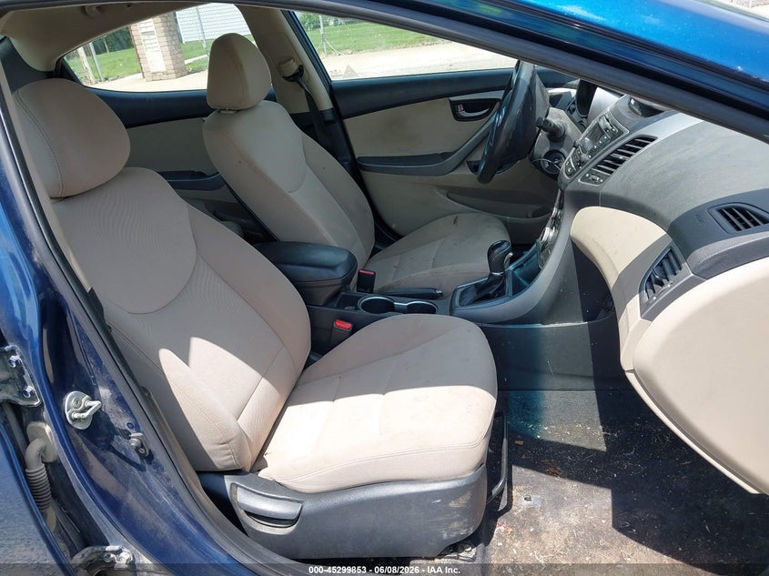 2015 Hyundai Elantra VIN KMHDH4AE8FU329828 IAAI salvage auction — RIGHT SIDE, Salvage (Ohio), sold $525 on 2026-07-20 (photo 5)