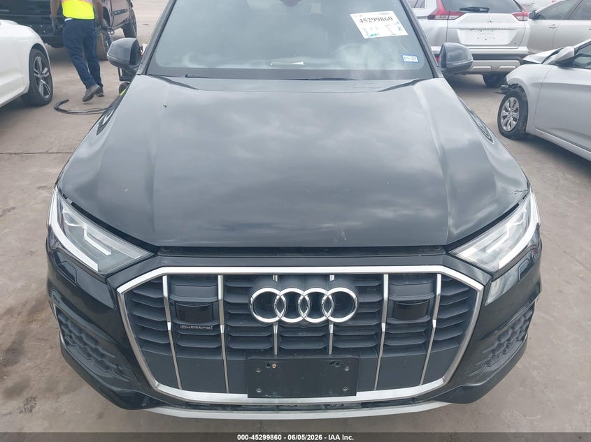 2021 Audi Q7 VIN WA1LJAF73MD020904 IAAI salvage auction — WATER/FLOOD, Salvage Title, sold $1,050 on 2026-07-21 (photo 6)