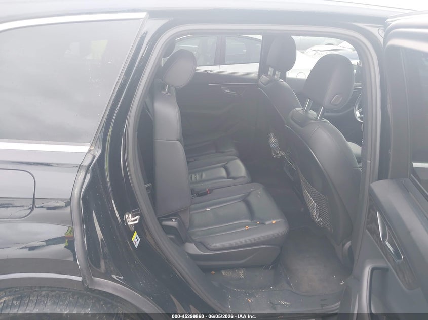 2021 Audi Q7 VIN WA1LJAF73MD020904 IAAI salvage auction — WATER/FLOOD, Salvage Title, sold $1,050 on 2026-07-21 (photo 8)