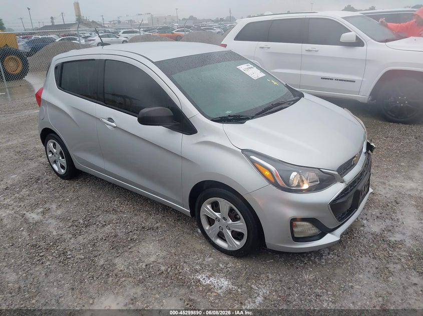 2020 Chevrolet Spark VIN KL8CB6SA7LC428854 IAAI salvage auction — LEFT FRONT, Salvage Title, sold $800 on 2026-07-14 (photo 1)