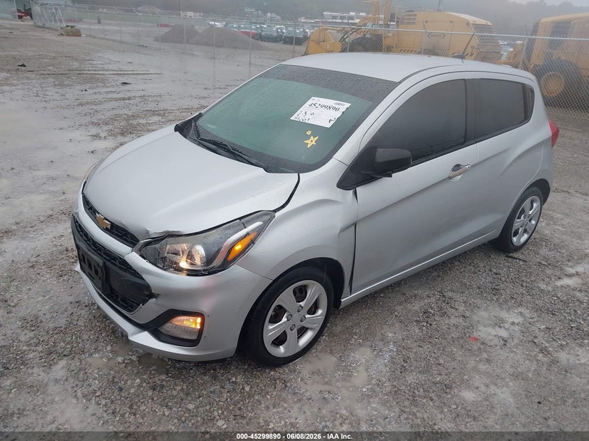 2020 Chevrolet Spark VIN KL8CB6SA7LC428854 IAAI salvage auction — LEFT FRONT, Salvage Title, sold $800 on 2026-07-14 (photo 2)