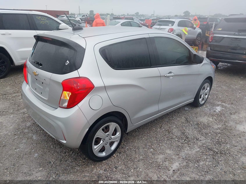 2020 Chevrolet Spark VIN KL8CB6SA7LC428854 IAAI salvage auction — LEFT FRONT, Salvage Title, sold $800 on 2026-07-14 (photo 4)