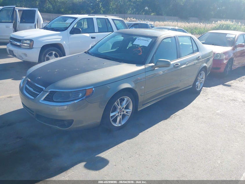 2008 Saab 9-5 VIN YS3ED49GX83500042 IAAI salvage auction — NORMAL WEAR, Clear (Utah), sold $350 on 2026-07-09 (photo 2)