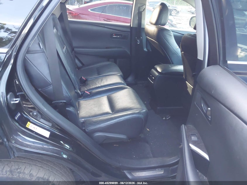 2013 Lexus Rx VIN JTJBC1BA6D2058133 IAAI salvage auction — RIGHT REAR, Salvage Title, sold $2,550 on 2026-07-29 (photo 8)