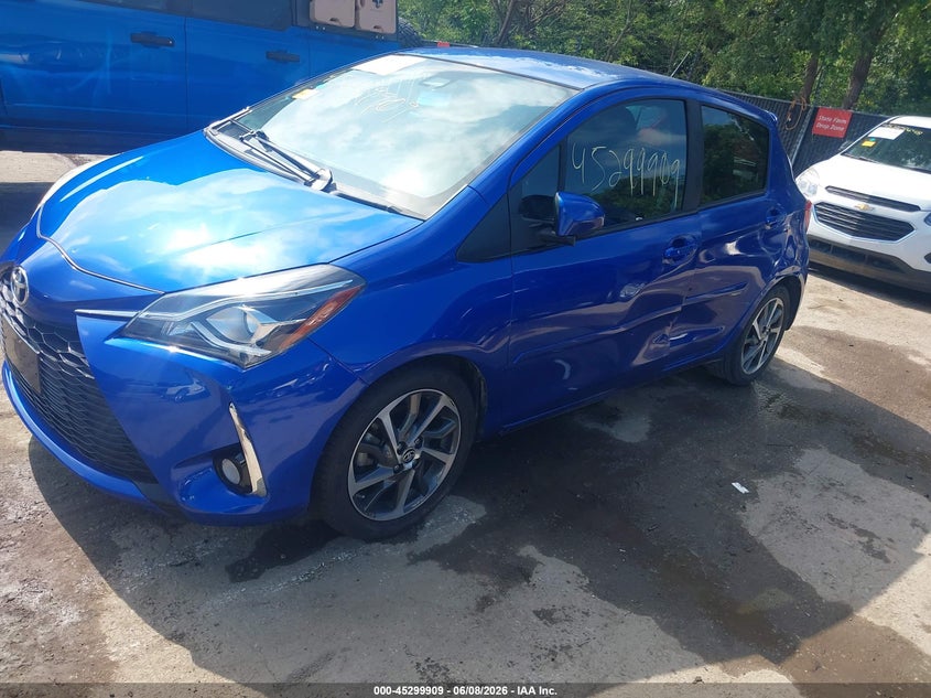 2018 Toyota Yaris VIN VNKKTUD3XJA092264 IAAI salvage auction — LEFT SIDE, Salvage Title, sold $3,550 on 2026-07-22 (photo 2)