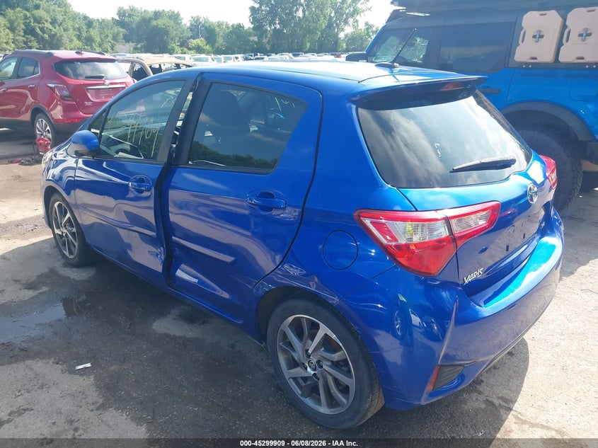 2018 Toyota Yaris VIN VNKKTUD3XJA092264 IAAI salvage auction — LEFT SIDE, Salvage Title, sold $3,550 on 2026-07-22 (photo 3)