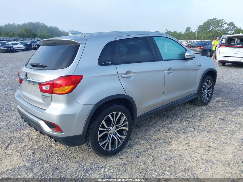 2019 Mitsubishi Outlander VIN JA4AP3AU6KU003106 IAAI salvage auction — RIGHT FRONT, Salvage Title, sold $1,700 on 2026-07-10 (photo 4)