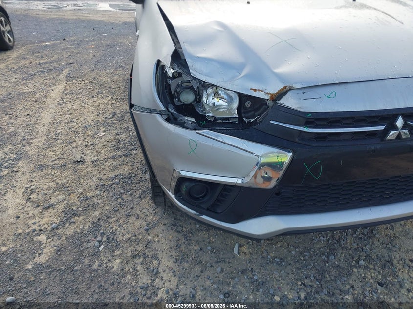 2019 Mitsubishi Outlander VIN JA4AP3AU6KU003106 IAAI salvage auction — RIGHT FRONT, Salvage Title, sold $1,700 on 2026-07-10 (photo 6)
