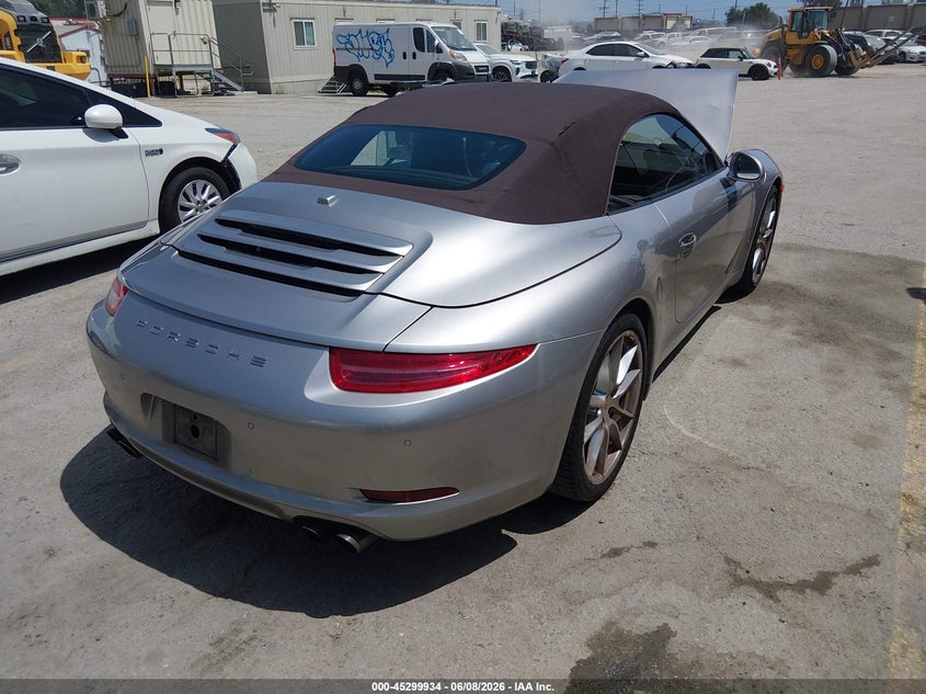 2013 Porsche 911 VIN WP0CB2A90DS154282 IAAI salvage auction — FRONT END, Salvage Title, sold $30,200 on 2026-07-13 (photo 4)