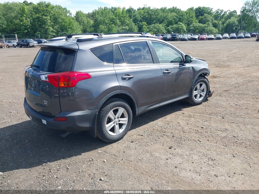 2014 Toyota Rav 4 VIN JTMRFREV4EJ012443 IAAI salvage auction — FRONT END, Salvage Title, sold $3,000 on 2026-07-15 (photo 4)