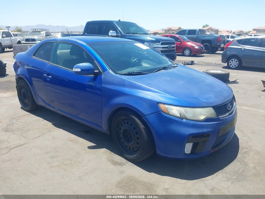 2013 Kia Forte VIN KNAFW6A36D5664927 IAAI salvage auction — REAR END, Salvage (Arizona), sold $25 on 2026-07-28 (photo 1)