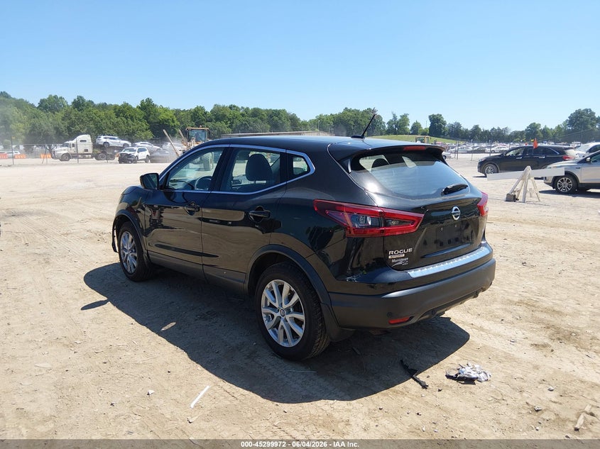 2020 Nissan Rogue VIN JN1BJ1CW3LW645547 IAAI salvage auction — FRONT END, Salvage Title, sold $775 on 2026-07-15 (photo 3)