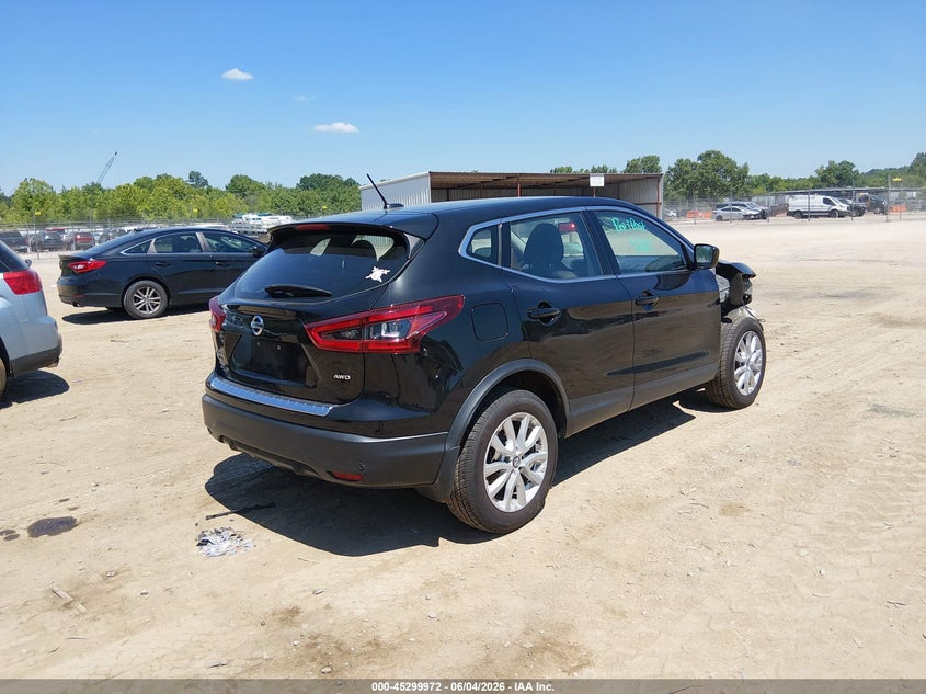 2020 Nissan Rogue VIN JN1BJ1CW3LW645547 IAAI salvage auction — FRONT END, Salvage Title, sold $775 on 2026-07-15 (photo 4)
