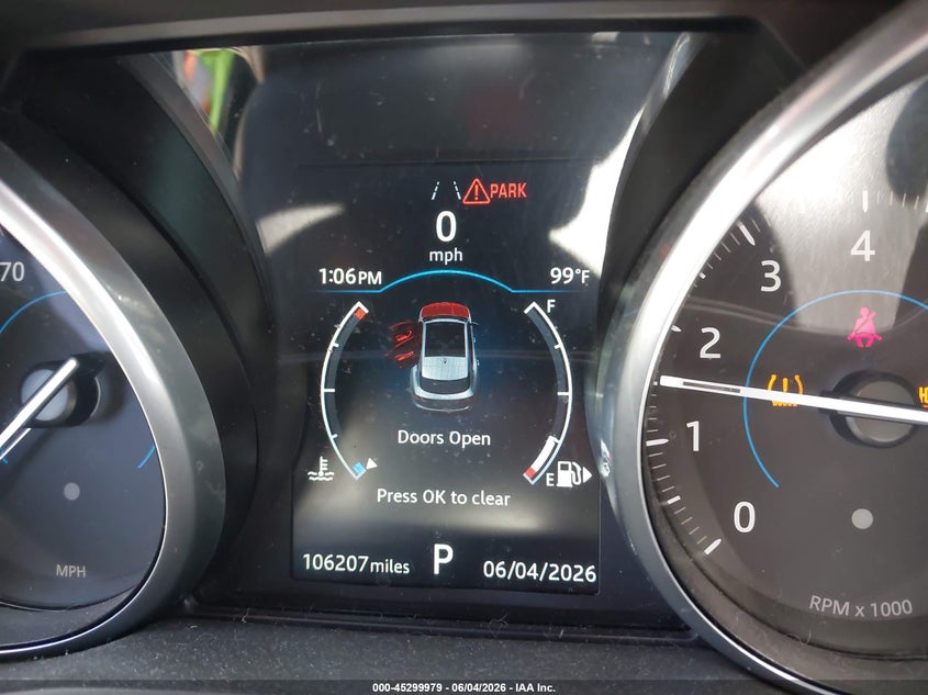 2018 Jaguar F-pace VIN SADCJ2FX2JA250625 IAAI salvage auction — FRONT END, Salvage Title, sold $3,150 on 2026-07-13 (photo 7)