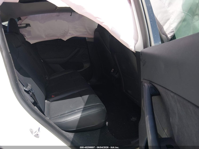 2023 Tesla Model y VIN 7SAYGDEE5PA032769 IAAI salvage auction — FRONT END, Salvage Title, sold $10,000 on 2026-07-12 (photo 8)
