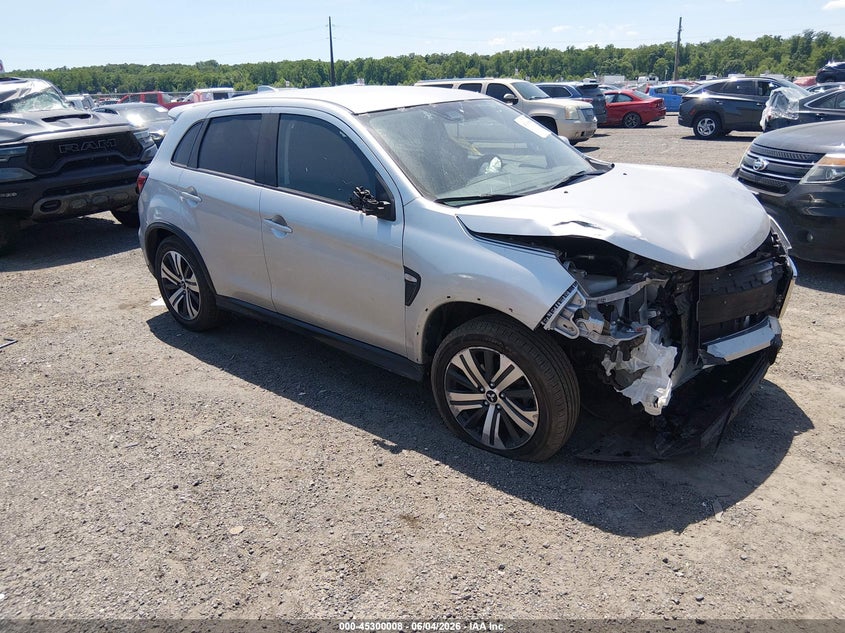 2023 Mitsubishi Outlander VIN JA4ARUAU5PU013620 IAAI salvage auction — FRONT END, Salvage - Greater Than 75% (Maryland), sold $3,150 on 2026-07-30 (photo 1)