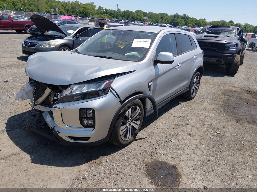 2023 Mitsubishi Outlander VIN JA4ARUAU5PU013620 IAAI salvage auction — FRONT END, Salvage - Greater Than 75% (Maryland), sold $3,150 on 2026-07-30 (photo 2)