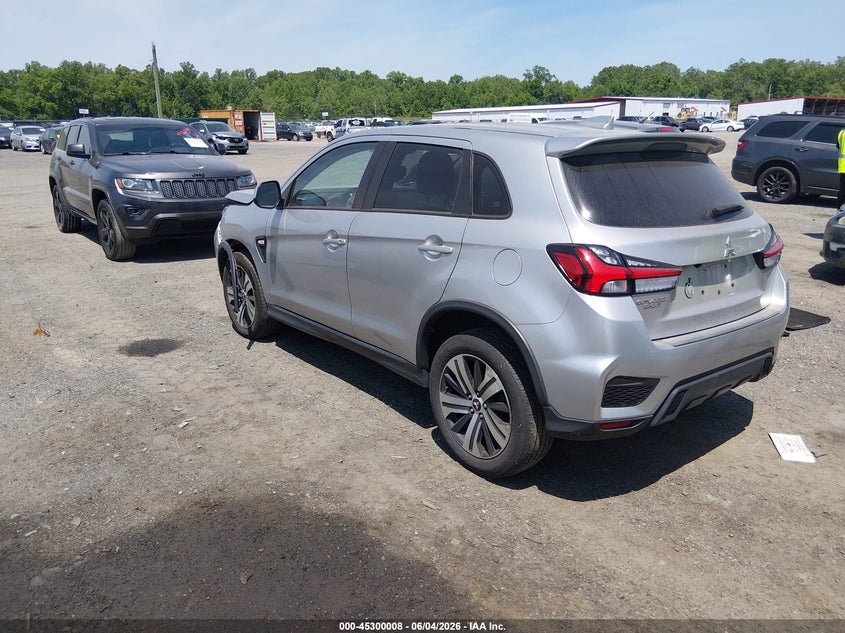 2023 Mitsubishi Outlander VIN JA4ARUAU5PU013620 IAAI salvage auction — FRONT END, Salvage - Greater Than 75% (Maryland), sold $3,150 on 2026-07-30 (photo 3)