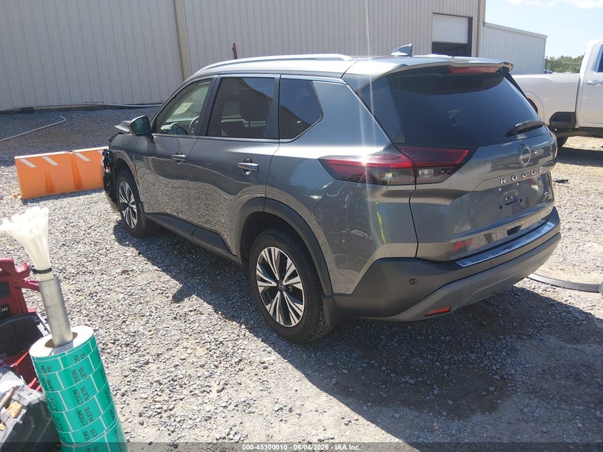 2022 Nissan Rogue VIN 5N1BT3BA7NC704978 IAAI salvage auction — ENGINE DAMAGE, Salvage (Mississippi), sold $3,750 on 2026-07-31 (photo 3)
