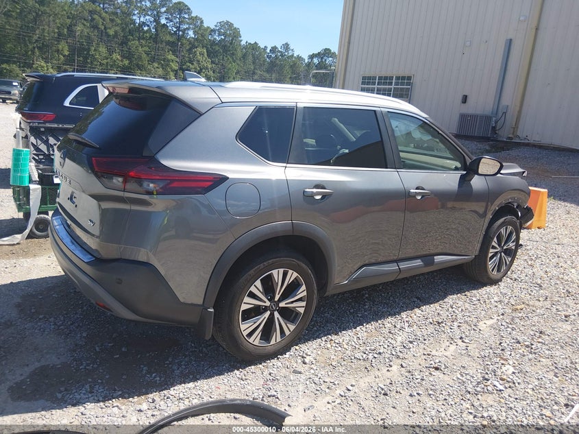2022 Nissan Rogue VIN 5N1BT3BA7NC704978 IAAI salvage auction — ENGINE DAMAGE, Salvage (Mississippi), sold $3,750 on 2026-07-31 (photo 4)