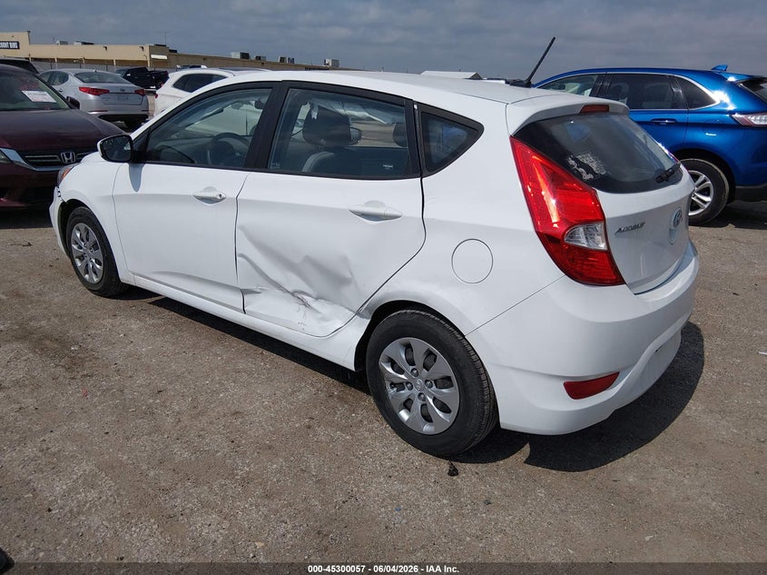 2016 Hyundai Accent VIN KMHCT5AE3GU285979 IAAI salvage auction — SIDE, Salvage Title, sold $950 on 2026-07-17 (photo 3)