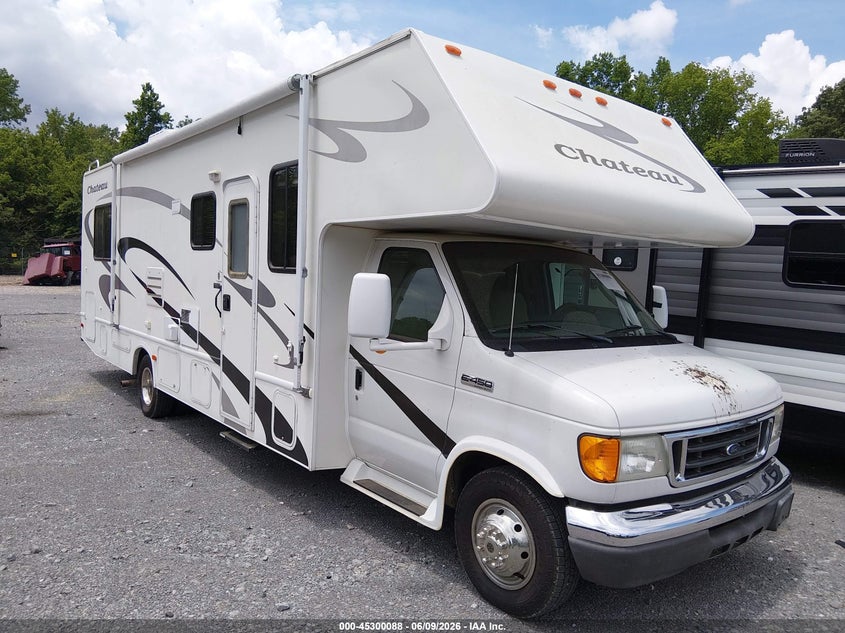 2006 Ford E-450 VIN 1FDXE45S86HB19258 — IAAI salvage auction photo