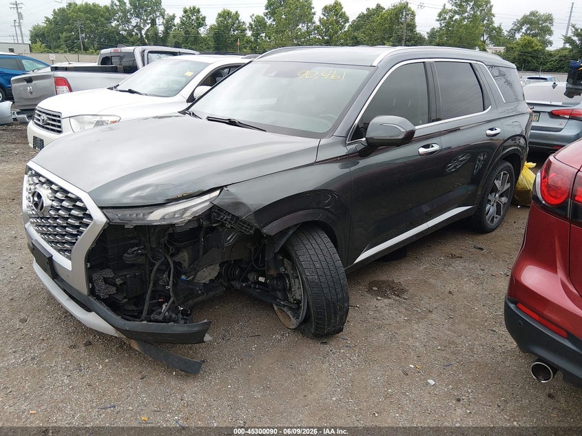 2021 Hyundai Palisade VIN KM8R5DHEXMU206503 IAAI salvage auction — LEFT FRONT, Salvage (Ohio), sold $7,200 on 2026-07-30 (photo 2)