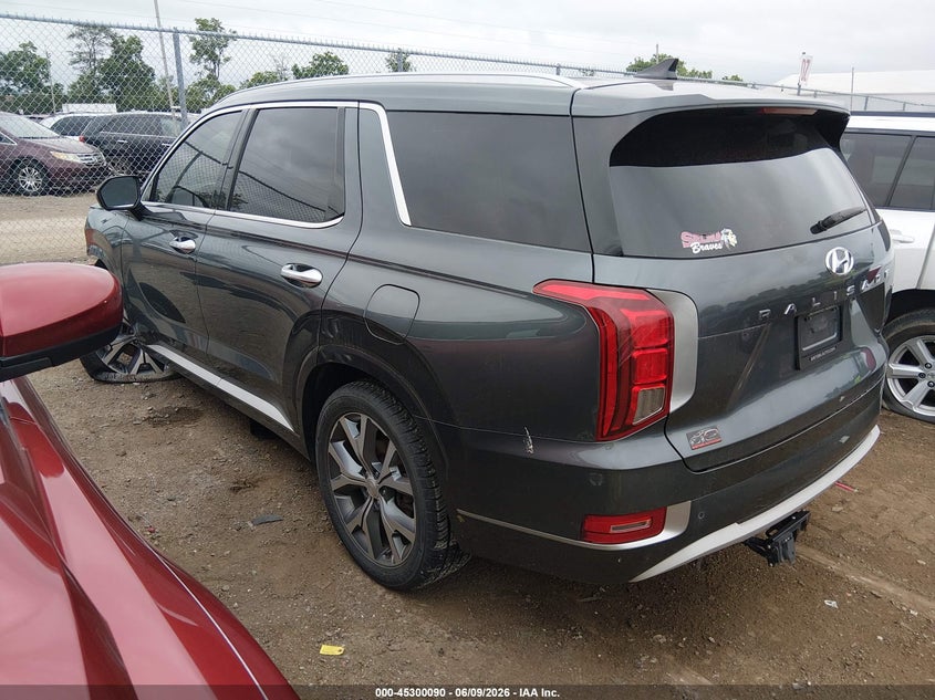 2021 Hyundai Palisade VIN KM8R5DHEXMU206503 IAAI salvage auction — LEFT FRONT, Salvage (Ohio), sold $7,200 on 2026-07-30 (photo 3)