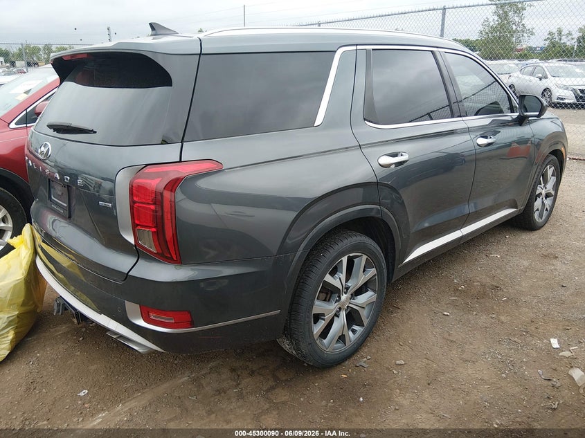2021 Hyundai Palisade VIN KM8R5DHEXMU206503 IAAI salvage auction — LEFT FRONT, Salvage (Ohio), sold $7,200 on 2026-07-30 (photo 4)