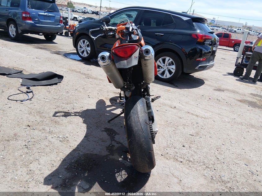2006 Ktm 625 VIN VBKEXN4056M700718 IAAI salvage auction — ROLLOVER, Salvage (New Mexico), sold $950 on 2026-07-07 (photo 6)