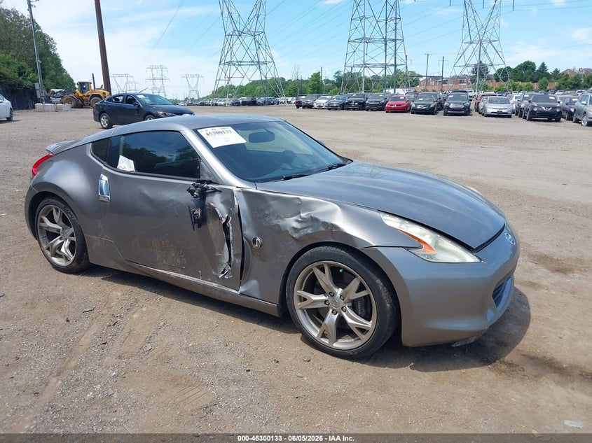 2009 Nissan 370z VIN JN1AZ44E49M400532 IAAI salvage auction — RIGHT SIDE, Salvage (Pennsylvania), sold $4,200 on 2026-07-10 (photo 1)
