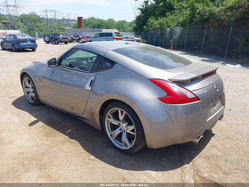 2009 Nissan 370z VIN JN1AZ44E49M400532 IAAI salvage auction — RIGHT SIDE, Salvage (Pennsylvania), sold $4,200 on 2026-07-10 (photo 3)