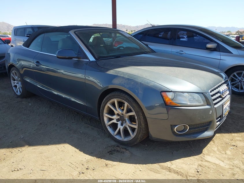 2010 Audi A5 VIN WAUAFAFH3AN013591 IAAI salvage auction — NORMAL WEAR, Clear-Dealer Only (Washington), sold $350 on 2026-07-07 (photo 1)