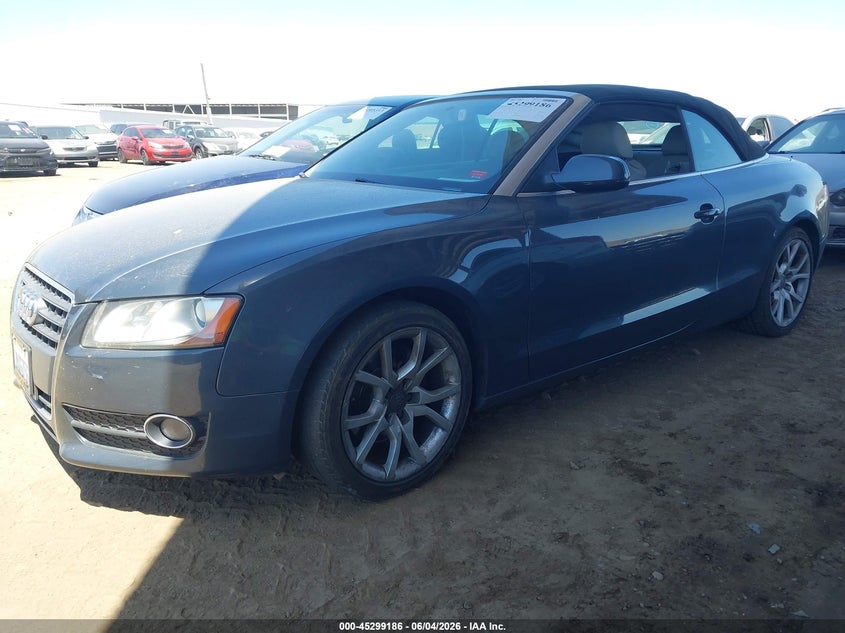 2010 Audi A5 VIN WAUAFAFH3AN013591 IAAI salvage auction — NORMAL WEAR, Clear-Dealer Only (Washington), sold $350 on 2026-07-07 (photo 2)