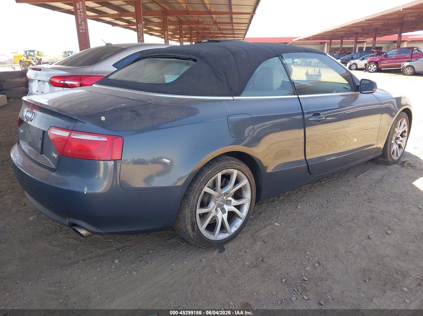 2010 Audi A5 VIN WAUAFAFH3AN013591 IAAI salvage auction — NORMAL WEAR, Clear-Dealer Only (Washington), sold $350 on 2026-07-07 (photo 4)