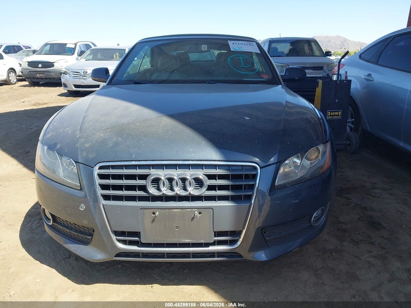 2010 Audi A5 VIN WAUAFAFH3AN013591 IAAI salvage auction — NORMAL WEAR, Clear-Dealer Only (Washington), sold $350 on 2026-07-07 (photo 6)