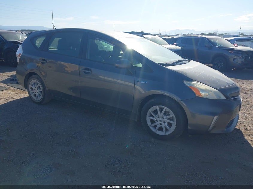 2014 Toyota Prius v VIN JTDZN3EU3E3317900 IAAI salvage auction — ENGINE DAMAGE, Salvage Title, sold $1,700 on 2026-07-29 (photo 1)