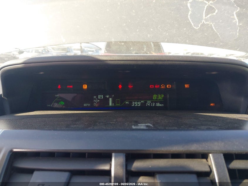 2014 Toyota Prius v VIN JTDZN3EU3E3317900 IAAI salvage auction — ENGINE DAMAGE, Salvage Title, sold $1,700 on 2026-07-29 (photo 7)