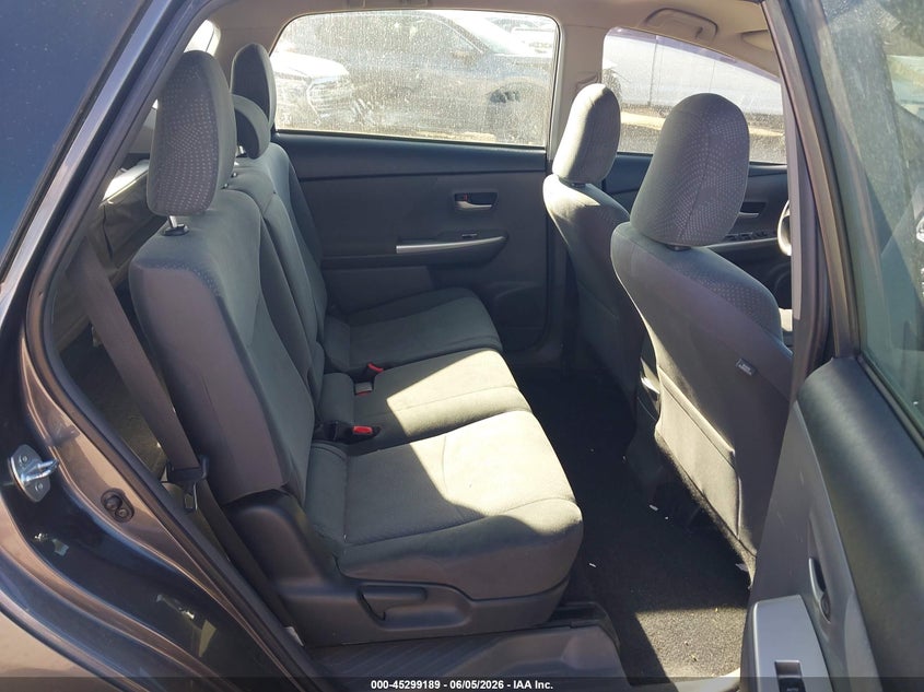 2014 Toyota Prius v VIN JTDZN3EU3E3317900 IAAI salvage auction — ENGINE DAMAGE, Salvage Title, sold $1,700 on 2026-07-29 (photo 8)
