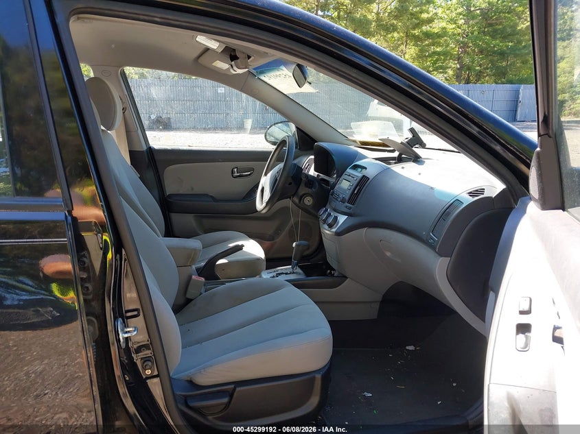 2010 Hyundai Elantra VIN KMHDU4AD2AU127739 IAAI salvage auction — LEFT & RIGHT, Clear (New Jersey), sold $350 on 2026-07-08 (photo 5)